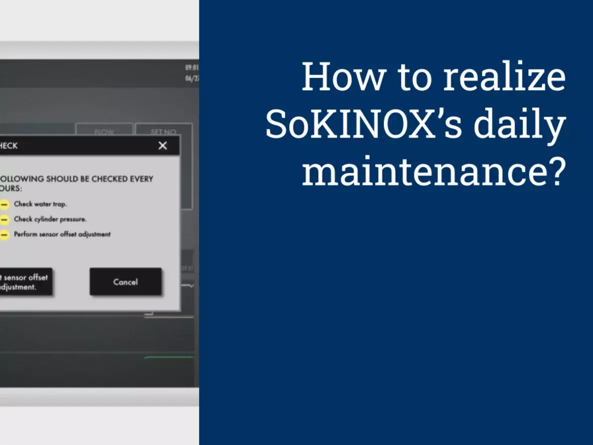 How to carry out SoKINOX's daily maintenance?