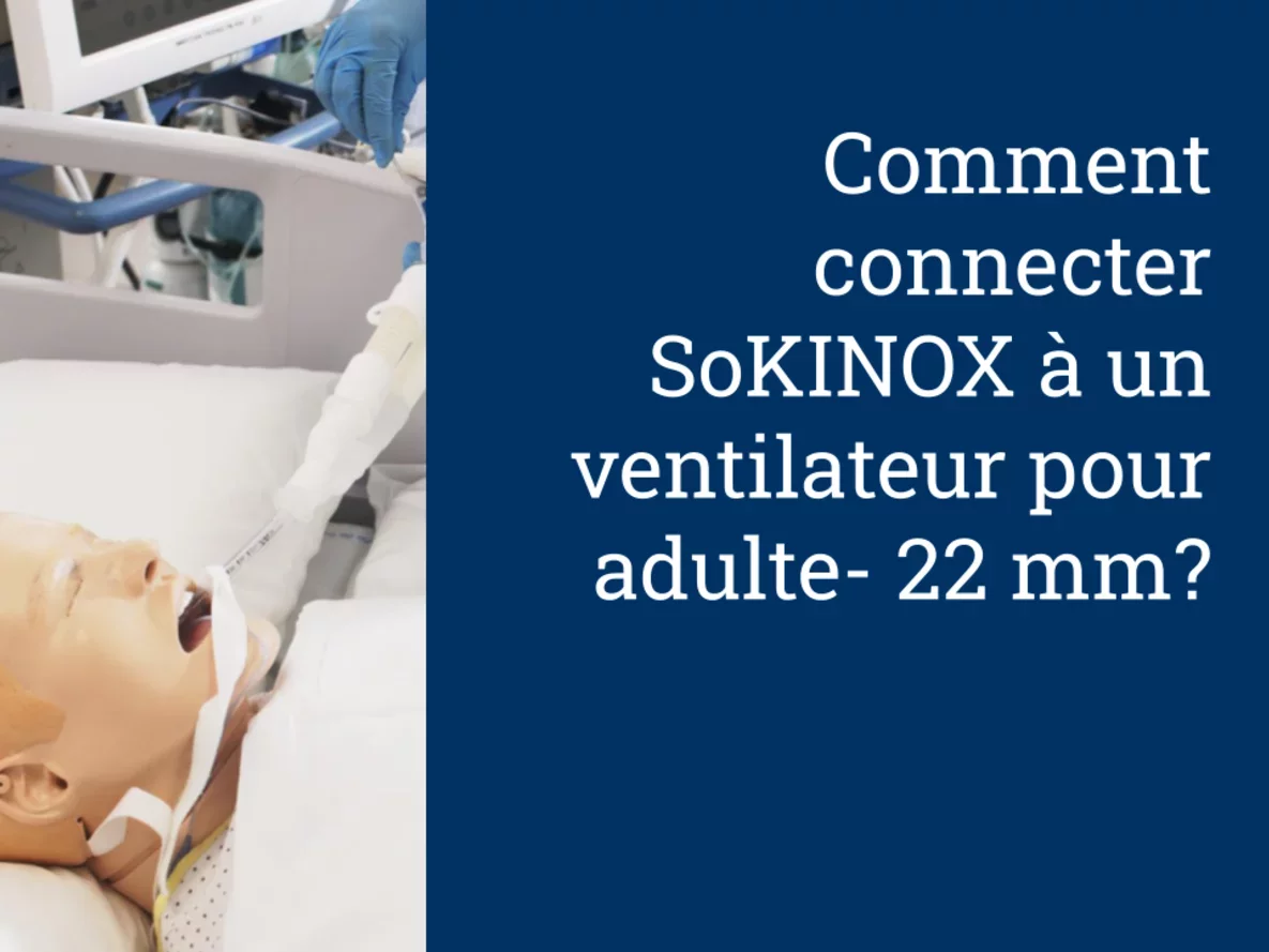 Comment connecter SoKINOX à un circuit adulte - 22mm